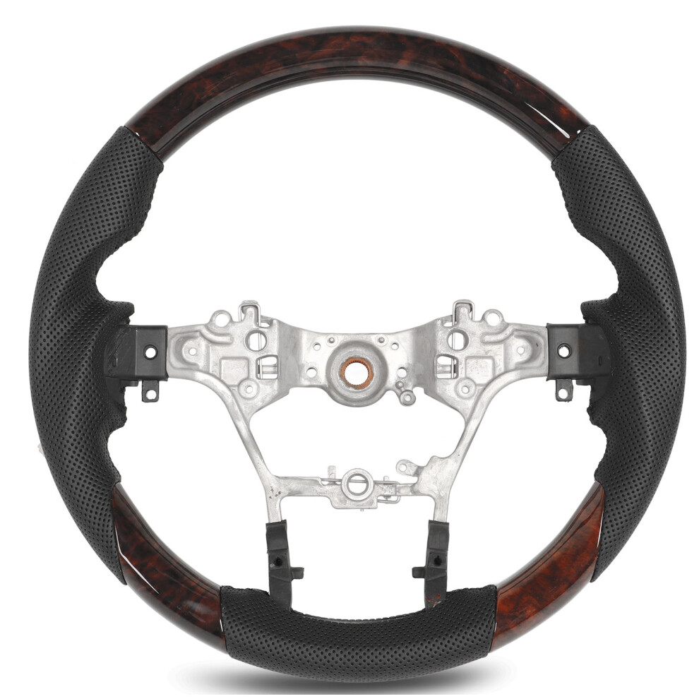 Hydro Dip Steering Wheel Perforated Leather 3 Grain 9121376856075