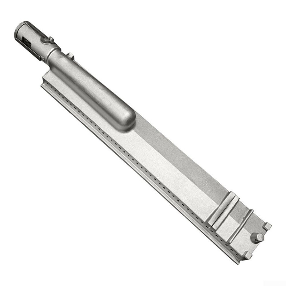 Stainless steel grill burner, 40.6x7.9x5.3cm, replacement for propane and natural gas grills