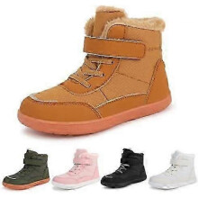 (31 EU, Yellow) Waterproof Lightweight Barefoot Shoes for Kids  Perfect for Winter Hiking
