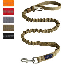 Dog Leash for Large Dogs, Heavy Duty Anti-Pull Shock Absorbing Dog Leash, Military Training Dog Leash for Medium to Large Dogs6ft, 2 Padded Handles