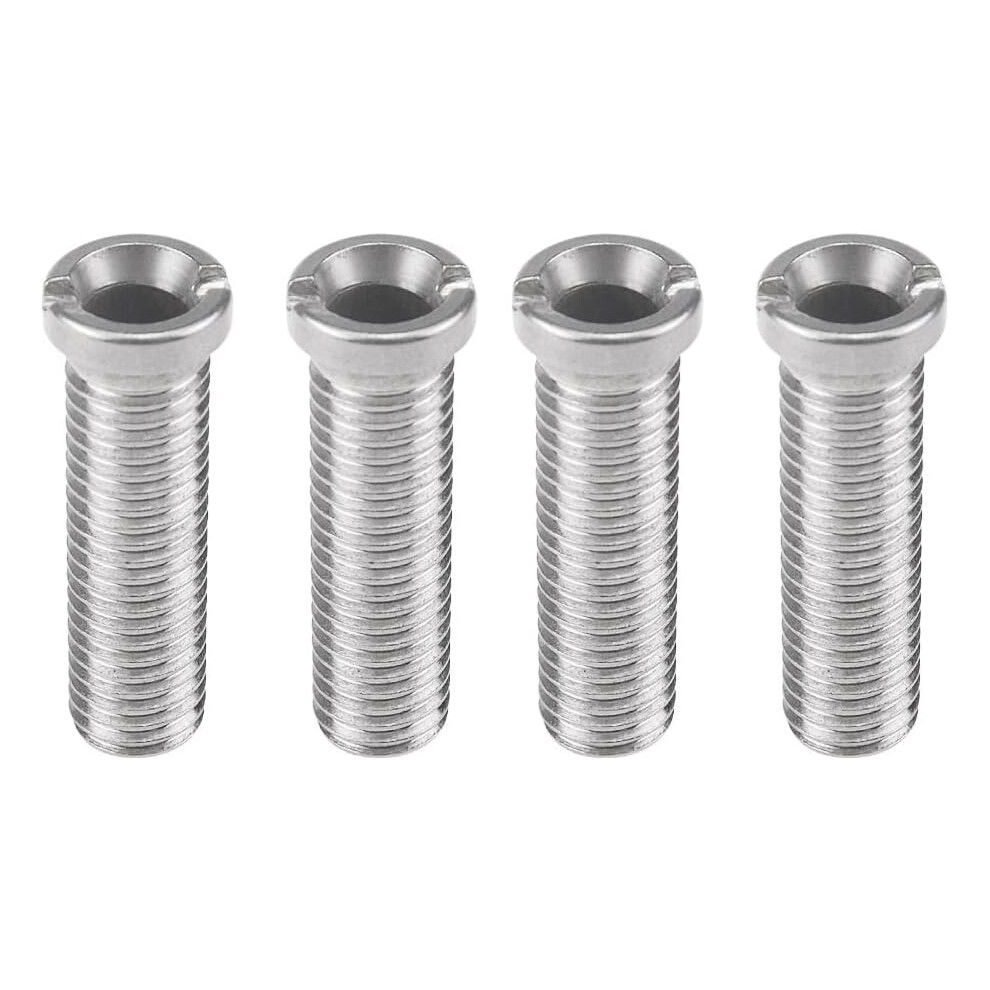 4Pcs Sink Basket Screws Stainless Steel 45Mm M12 Sink Basket Screws For Basin Strainer Plug -Silver 7042558859788