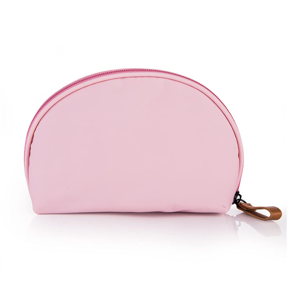 Mascot Half Moon Cosmetic Beauty Bag For Purse Travel Handy Makeup Pouch For Women Girls