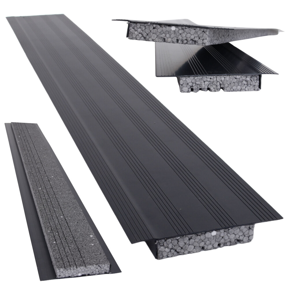 (15) Pack of Insulated Cavity Closer 1.2m with Adjustable EPS 50-100mm - Silver PVCu Closers-image-OPC-PHZRTKD-NEW