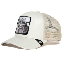 (Tiger (white)) Animal Baseball Hat Truck Driver Black Panther Rooster Hat