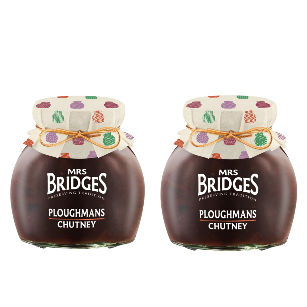 Great British Trading Limited Ploughmans Chutney Mrs Bridges 300G X 2 Jars By Great British Trading