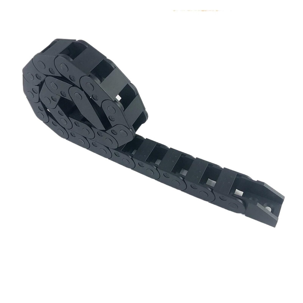 Industrial Equipment Cable Chain 10X10 R18/28/38 L1000mm Drag Chain Wire Carrier With End Connectors For Cnc Router Machine Towing Chain(28Mm) 6276012656069