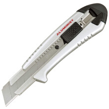 Utility Knife 1' 7Point Rock Hard Magazine Snap Blade Box Cutter with Auto Lock 3 Rock Hard Blades AC700S