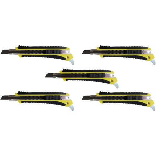 5Pack Kaizen Utility Knife for Cutting Boxes, Paper, Tape, Kaizen Foam, Replaceable Blade 2