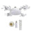 (4 Fan) E27 LED Ceiling Fan Light Dimmer Function Ceiling Light Drone Shaped Fan 1