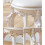 Vanity Benches Ground Vanity Stool,Dressing Stoo Makeup Stool, Padded Bench, 43cm 4