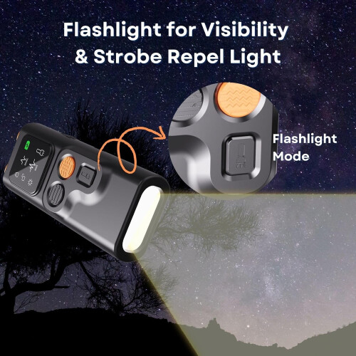 Anti Barking Device for Dogs, Ultrasonic Bark Deterrent Device,  Upgraded, HD Display, LED Flashlight, 3 Modes 1