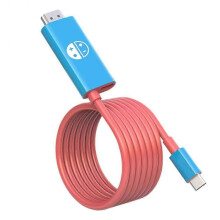 (Blue and red) for Switch2 projection cable,Connect to large-screenTV, clearer picture quality