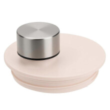 (Pink 1pcs) Leak-proof cup lid, Reusable Tumbler Lid Cover with Wide Mouth for Travel