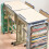 Classroom Bookshelf Large Capacity Multi Layer 10
