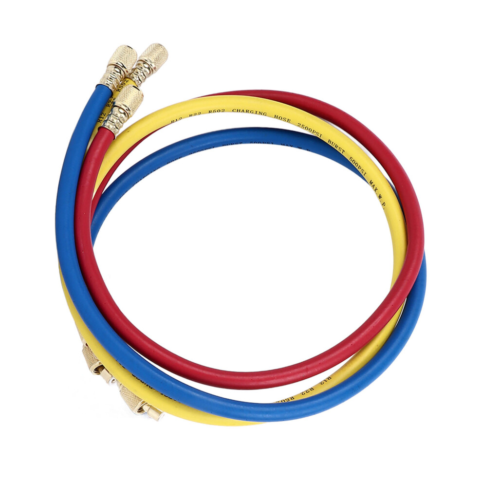 Ac Charging Hose 0.9M Tri Color Hvac Refrigerant Tube 8401327652705
