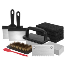 Grillplatten Reinigungsset, Rostentferner Fr Grill Und Grillplatte s Robustes Kochgeschirr
