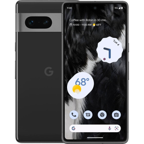 Refurbished Google Google Pixel 7 128GB 5G Smartphone - Unlocked for All Carriers - US Version - (Obsidian)