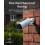Eufy eufy Security eufyCam E40 Add-On Camera Solar Security Camera Outdoor Wireless, Continuous Power, 2K Resolution Home Security Camera, MaxColour Night 5