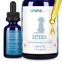 Adrenal Balance for Dogs with Cushing?s | Naturally Relieves Symptoms of Cushing's in Dogs | Herbal Formula for Dogs with Cushing?s | by Prana Pets