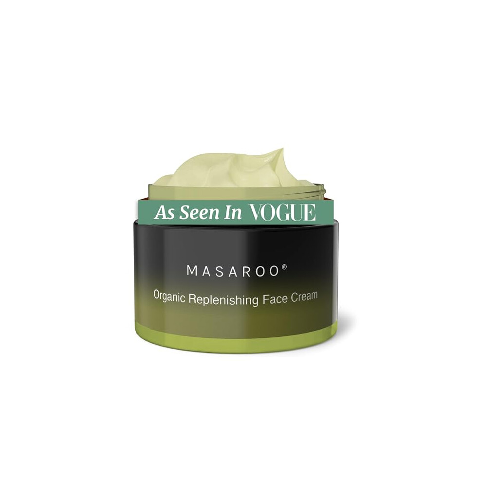 Organic Face Cream & Face Moisturiser: Natural Moisturiser Face Women & Men - Face Cream Women for Day & Night - Anti Aging Cream with Vitamin C, E &