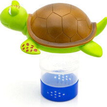 Tortoise Chlorine Dosing Float for Up to Four 1 Inch Tablets Pool Chemical Dispenser