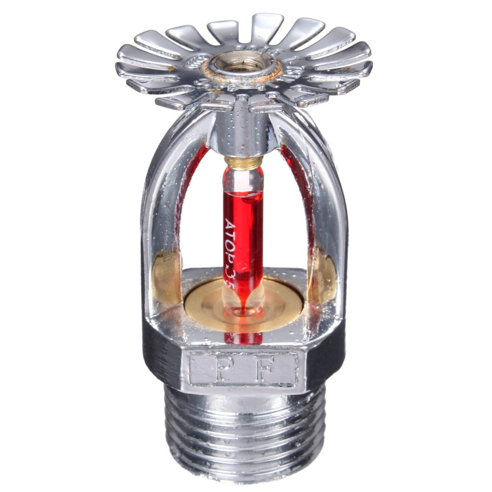 Fire Sprinkler Head Hanging Type 68C Water Spraying 68 1/2' Thread Fast Response Water Splash Down Home Commercial Residential 6493810979903