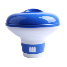 Chlorine Dosing Float, Blue, Pool Dosing Float, Chlorine Dispenser, 5 Inch