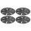 4pcs Wheel Hub Cap Model S Style 19 Inches Wheel 8