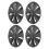 4pcs Wheel Hub Cap Model S Style 19 Inches Wheel 6