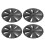 4pcs Wheel Hub Cap Model S Style 19 Inches Wheel 2