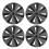 4pcs Wheel Hub Cap Model S Style 19 Inches Wheel 1