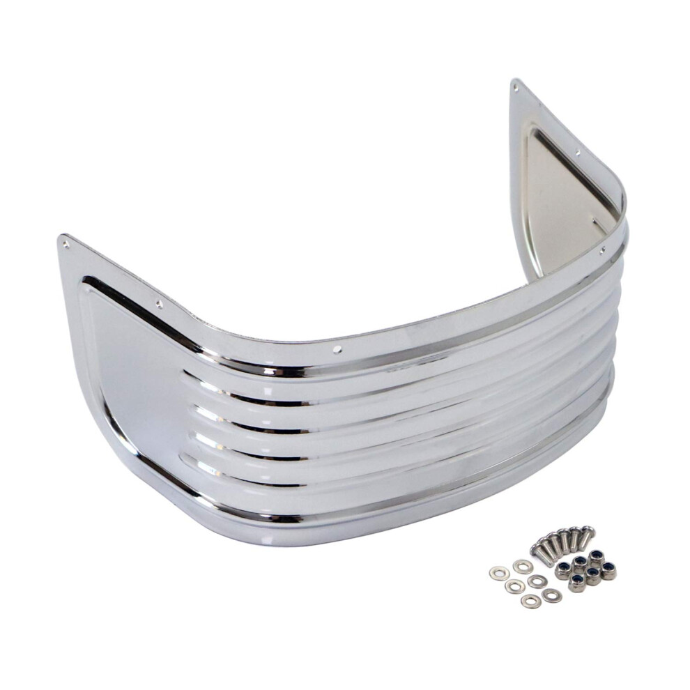 Chrome Front Fender Skirt Trim For Harley Touring Ultra Classic Electra Glide Street Road King Tri Glide 2014 6276012664033