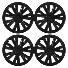 4PCS 19in Wheel Hub Cap Model X Plaid Style Wheel