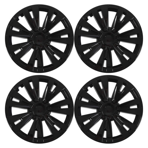 4PCS 19in Wheel Hub Cap Model X Plaid Style Wheel