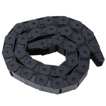 1 Meter Nylon Cable Drag Chain, Wear Resistant Tow Chain, Nylon Chain, Wire Carrier for 3D Printer CNC Machine 18x25mm
