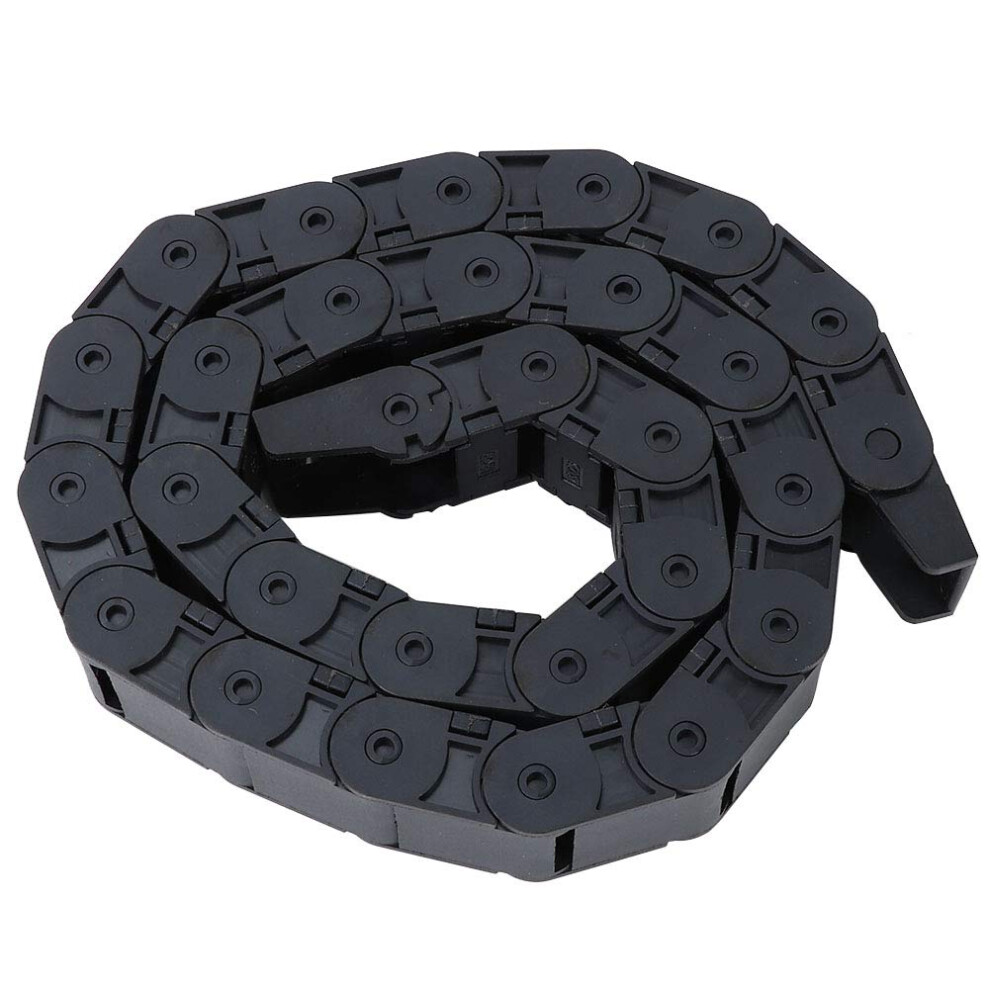 1 Meter Nylon Cable Drag Chain, Wear Resistant Tow Chain, Nylon Chain, Wire Carrier For 3D Printer Cnc Machine 18X25mm 6276012661124