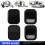 RV Vertical Sliding Rounded Corner Windows Black 14