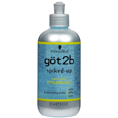 Schwarzkopf Got 2B Gel Spiked-Up 8.5 Ounce (251ml) (6 Pack)