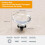 CLCTK 16 Pack Glass Cabinet Knobs and Pulls  Oval Crystal Knobs for Dresser Drawers  Matte Black Kitchen Cabinet Knobs Egg Shape 5