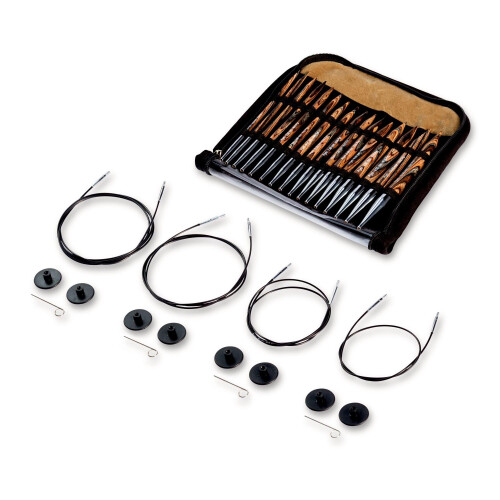 Prym Prym Circular Knitting Needles Set  Natural  4-10mm 1