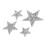 20pcs Rhinestone Star Patches Exquisite Beautiful 15