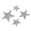 20pcs Rhinestone Star Patches Exquisite Beautiful 9