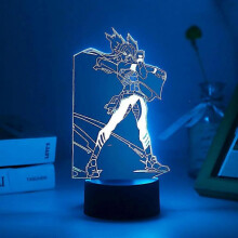 (neon) New Game VALORANT 3D Led Night Light For Kid Anime Home Bedroom Sunset Lamp Christmas Children Illusion Decor Gift Omen Killjoy