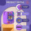 (Purple) Bitzee Interactive Digital Pet Silicone Case with Lanyard - Protective Skin Sleeve for Virtual Electronic Pets 4