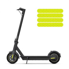 (Yellow) Electric Scooter Anti-cursor Reflective Sticker For Ninebot Max G30 Anti-cursor Sharing Accessories Night Safety Warning Strip