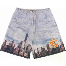 (gray fangzi, XXL) Eric Emanuel EE Basic Shorts - Men's & Women's Gym Workout Mesh Shorts