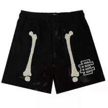(black GT A, XXL) Eric Emanuel EE Basic Shorts - Men's & Women's Gym Workout Mesh Shorts