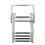 Boat Dock Ladder 4 Steps 304 Stainless Steel 2