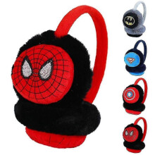 (Spiderman) Kids Boys Girls Superhero Earmuffs Batman Spiderman Winter Warm Ear Warmer
