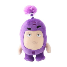 (Purple) Plush Oddbods Cartoon Toys Dolls Soft Cute Bubbles Oddbods Plush Toy For Kids